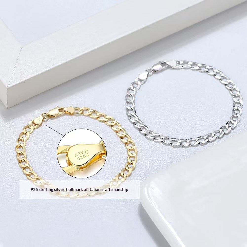Kubanisches Armband – schlicht & vielseitig – Bild 5 | LuxeStyle