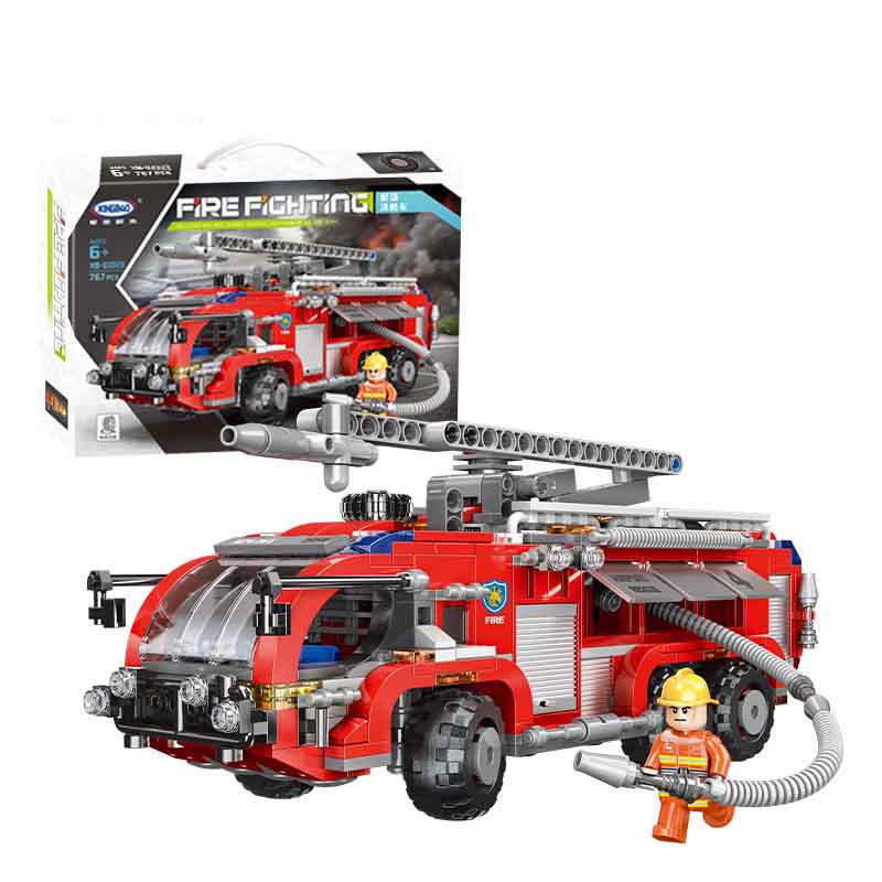 Feuerwehrfahrzeug Baustein-Set – Bild 4 | LuxeStyle