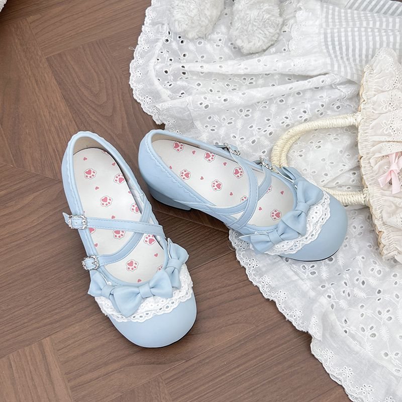 Königlich zarte Lolita-Mary Jane Schuhe