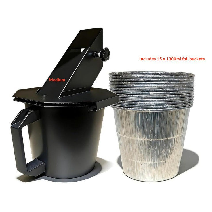 Ölauffang mit 15 Einweg-Aluminiumfolie-Behältern – Bild 4 | LuxeStyle