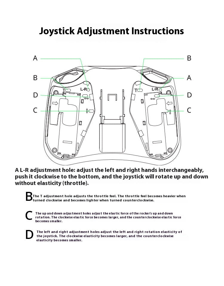 Pocket Remote Controller Hall Rocker