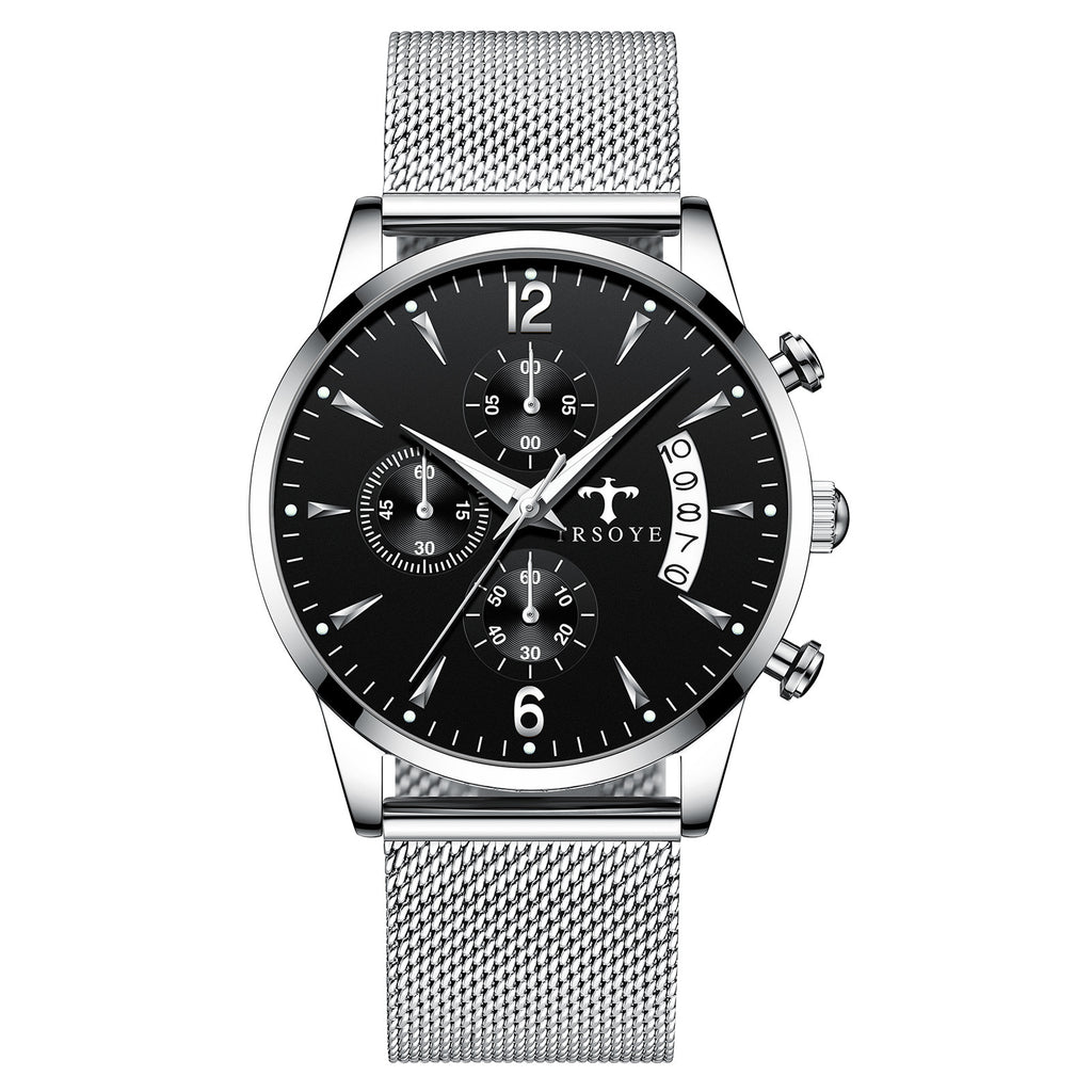 Männer Multifunktions-Lumineszenz-Wasserdichte Quarz-Uhr – Bild 3 | LuxeStyle