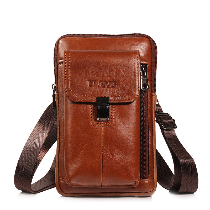 Leder Männer Mobiltelefon-Tasche – Bild 5 | LuxeStyle