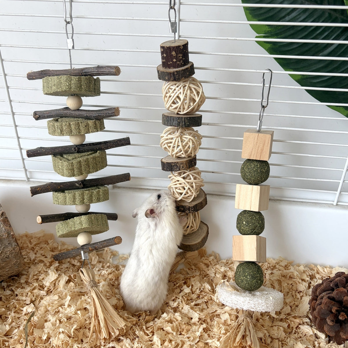 Kauspielzeug-Set für kleine Haustiere – Bild 4 | LuxeStyle