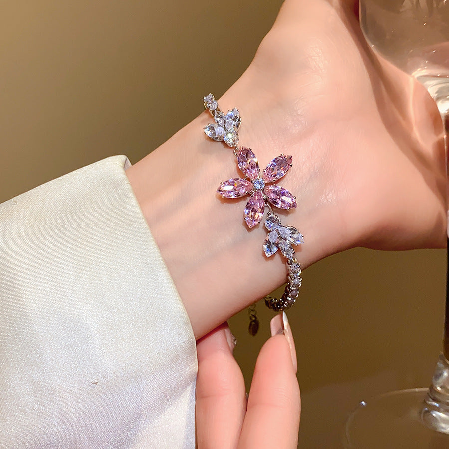 Verstellbares Zirkonia-Armband – Ansicht 6