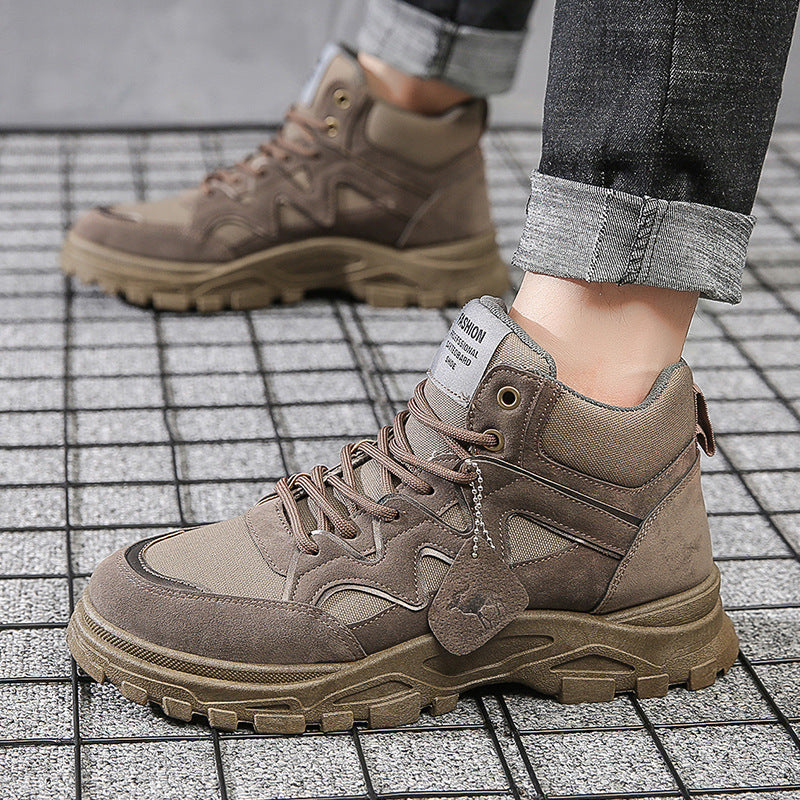 Herrenschuhe High-Top mit dicker Sohle – Bild 7 | LuxeStyle