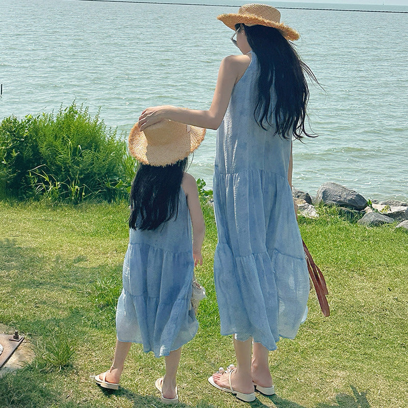 Mutter-Tochter-Kleid für den Sommerurlaub | LuxeStyle