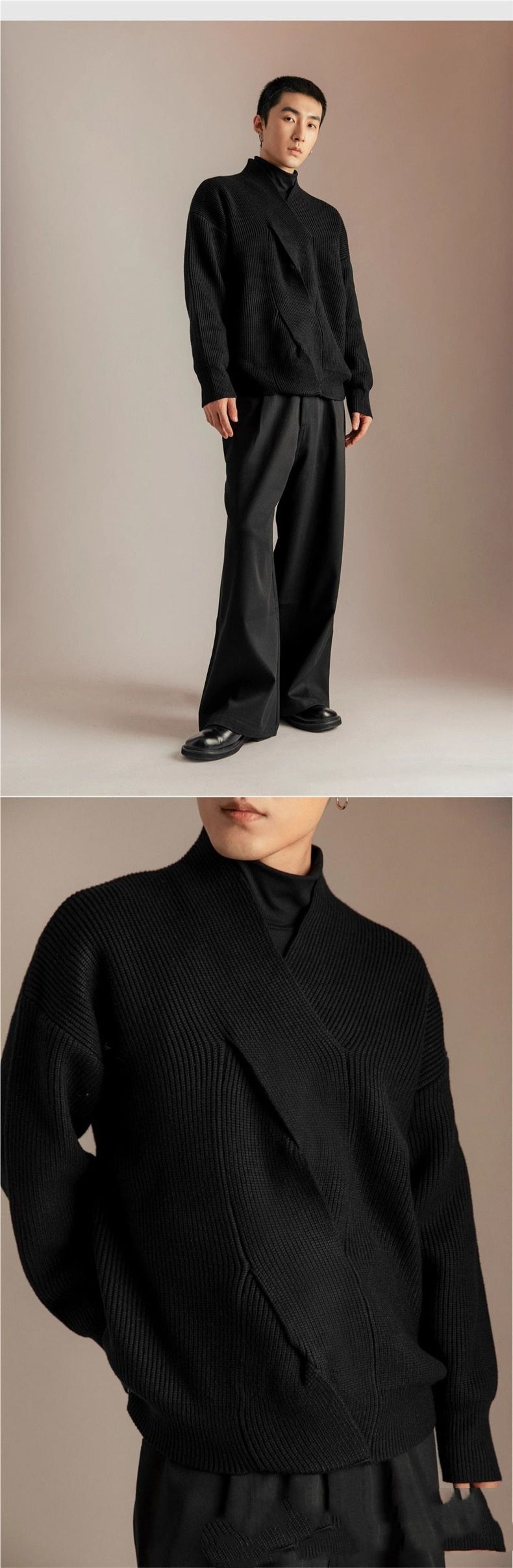 V-Ausschnitt Pullover