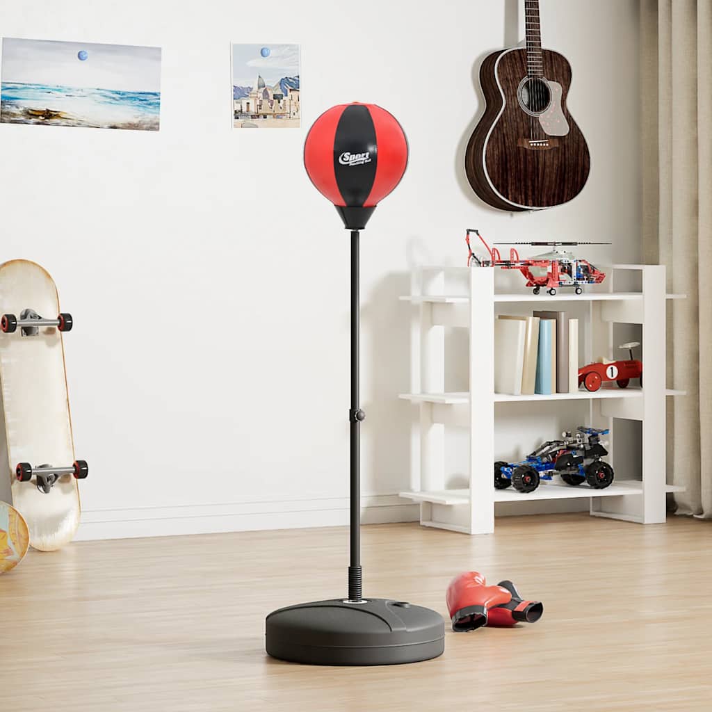 Punching Ball Set mit Standfuss & Boxhandschuhen