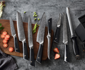 Japanisches Damascus Fleischhackmesser | LuxeStyle