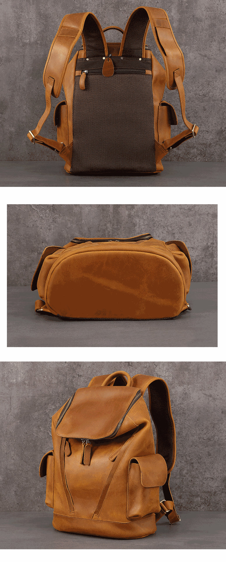 Leder-Rucksack für Freizeit und Reisen – Bild 20 | LuxeStyle