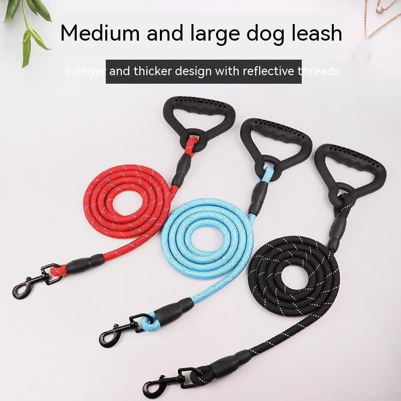 Reflektierende Seil-Leine für grosse Hunde – Bild 12 | LuxeStyle