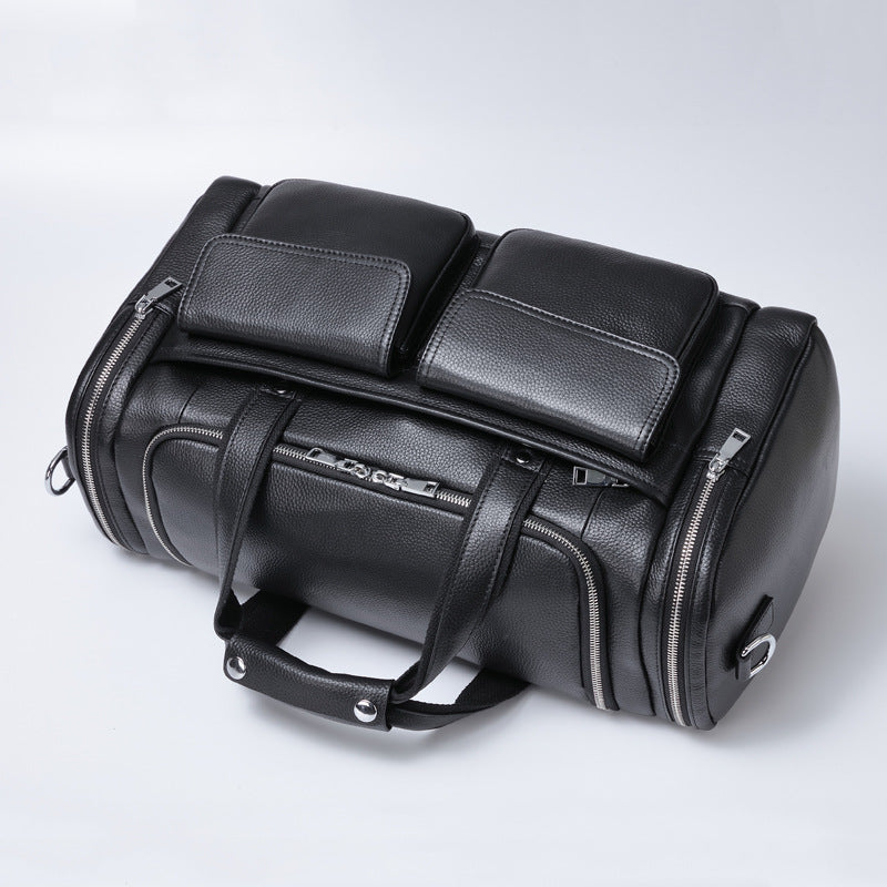 Handtasche für Herren – 20–35 L, Leder – Bild 3 | LuxeStyle