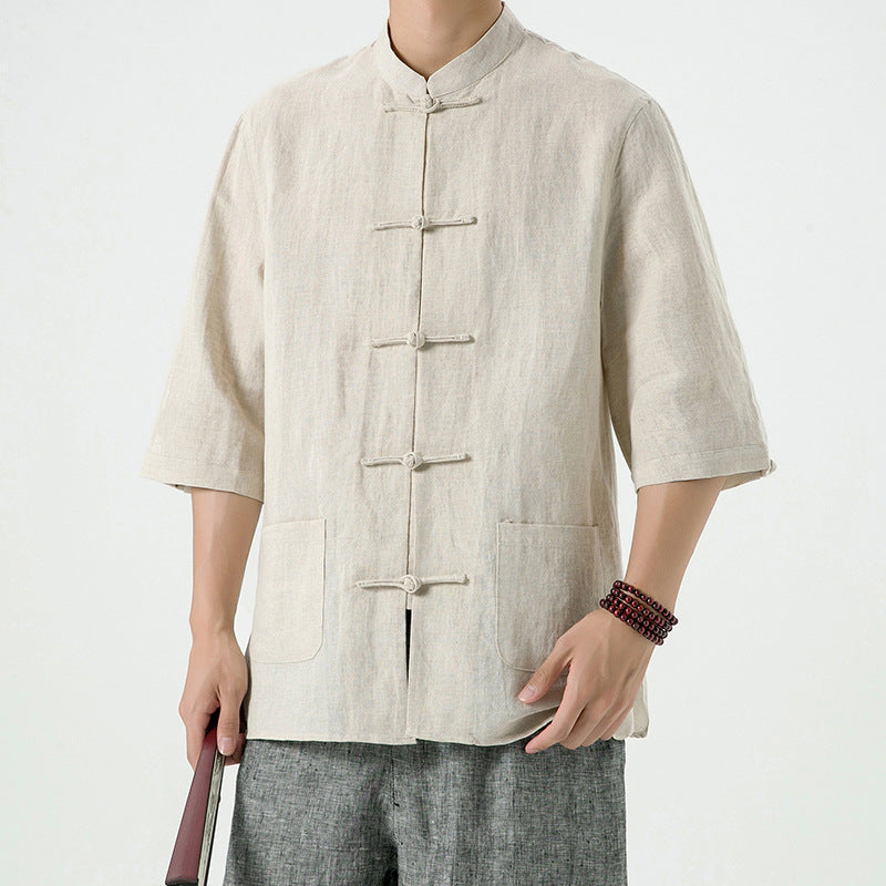 Retro-Tang-Hemd im chinesischen Stil
