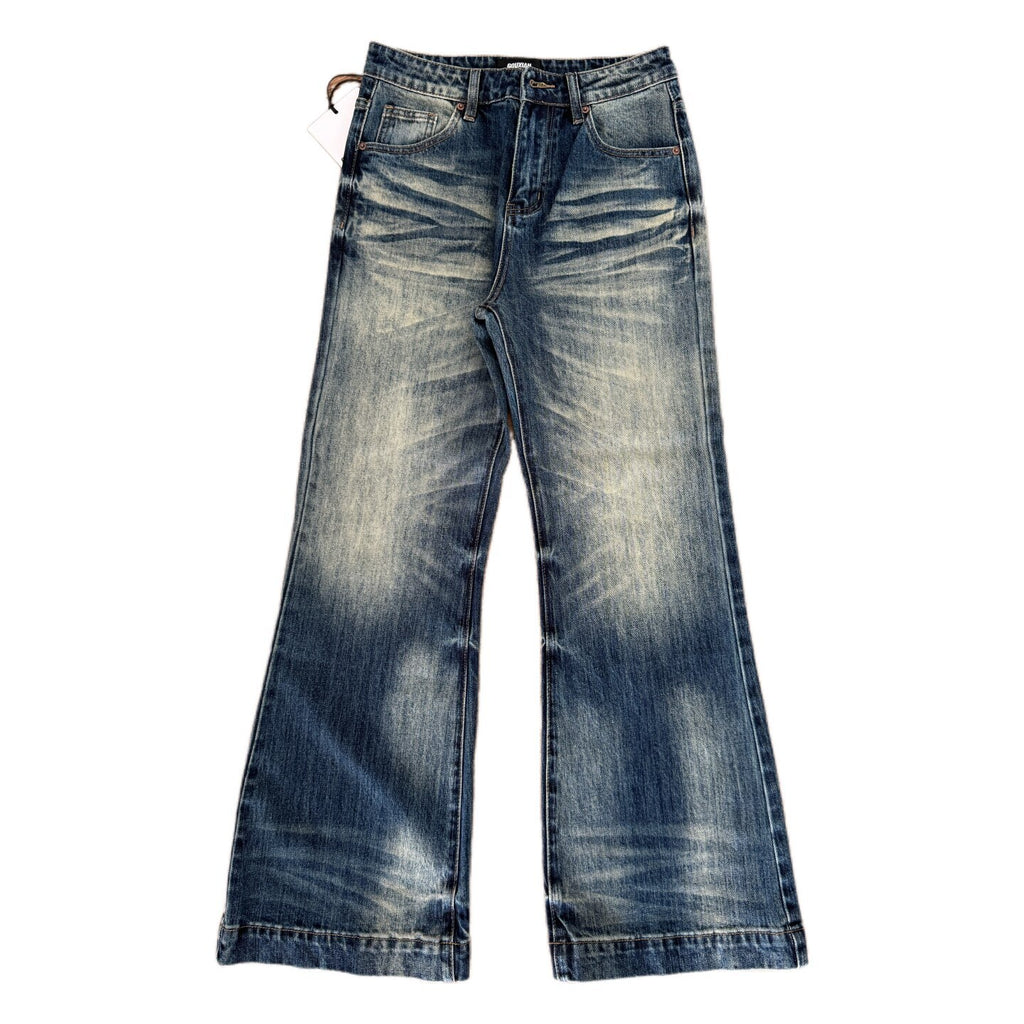 Retro Loose Wide-Leg Hose für Herren