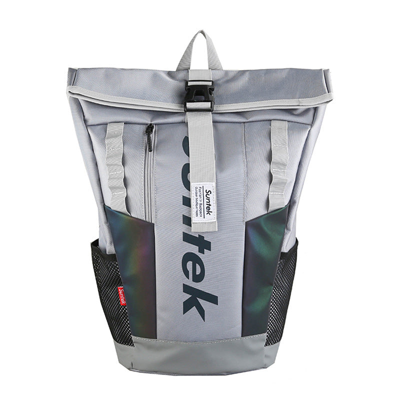 Grosser Schulranzen-Rucksack aus Nylon – Bild 6 | LuxeStyle