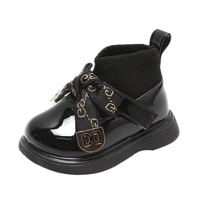 Mädchen Lauflernschuhe aus Leder – Bild 3 | LuxeStyle