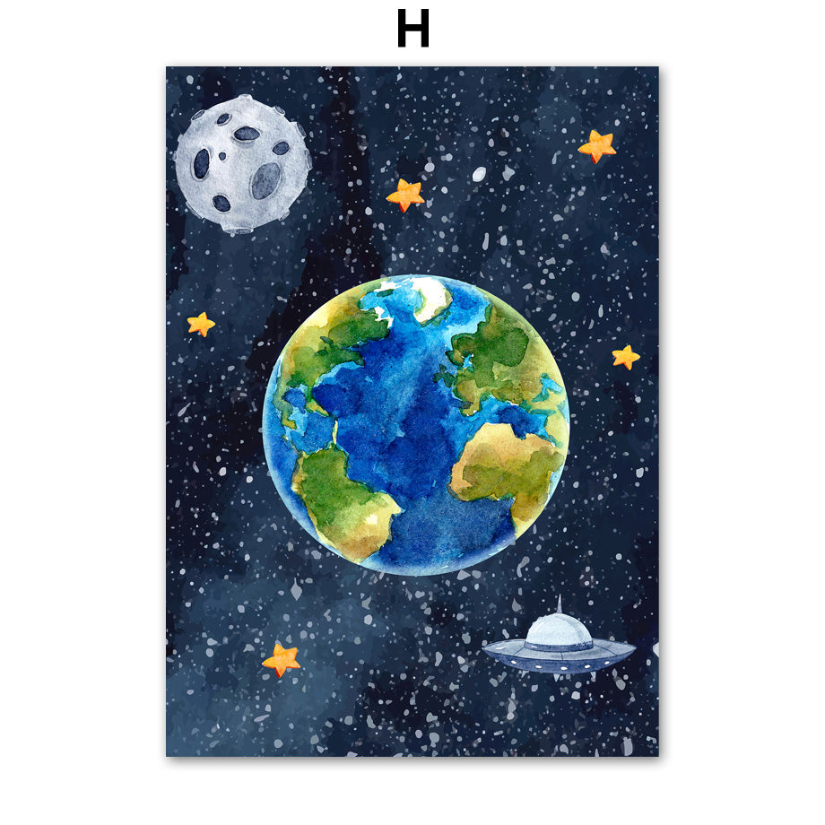 Astronaut-Wandbild – Bild 3 | LuxeStyle