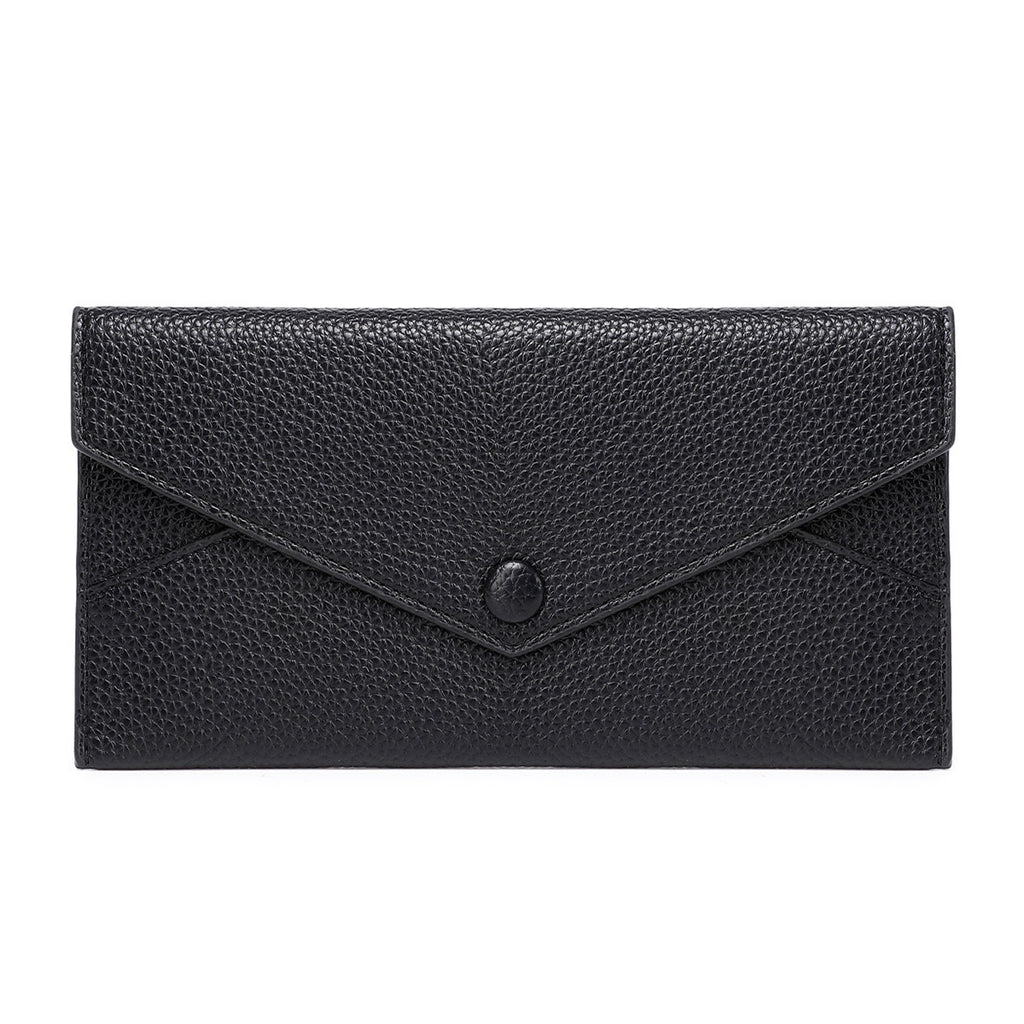 RFID-Sicheres Portemonnaie – Schwarz | LuxeStyle