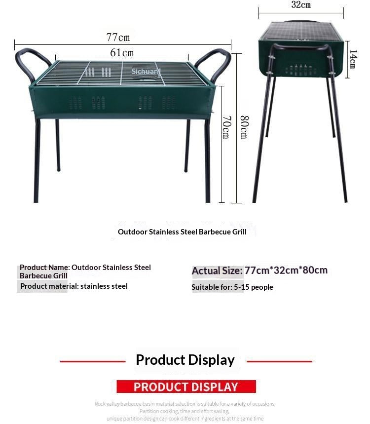 Picknickgrill für Outdoor-Abenteuer – Bild 3 | LuxeStyle