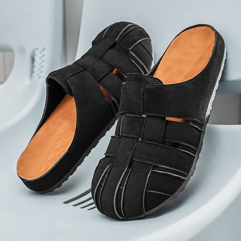 Herren Vintage Slide Sandalen – Bild 6 | LuxeStyle