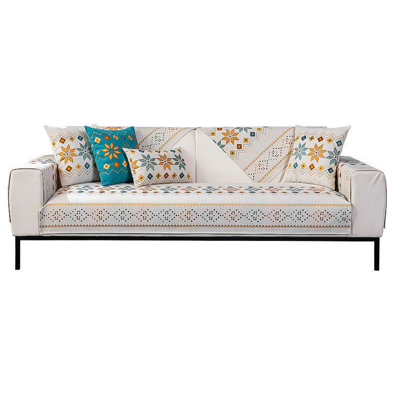 Chenille Sofakissenbezug im Bohème-Stil – Bild 12 | LuxeStyle