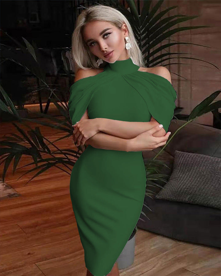 Elegantes Halterneck Etuikleid – Bild 14 | LuxeStyle
