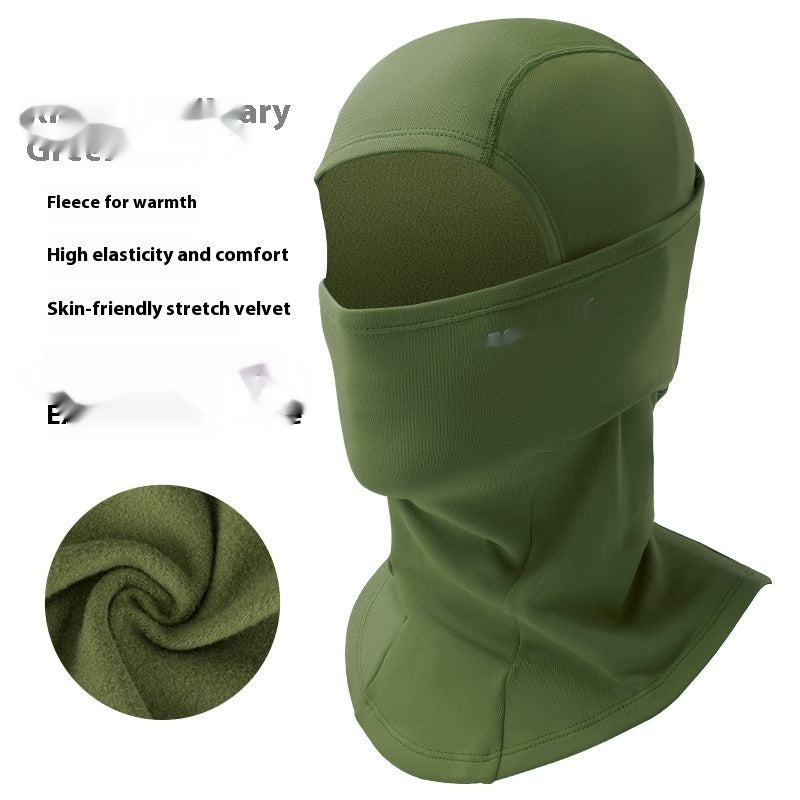 Winddichte Winter-Fleecemaske für draussen