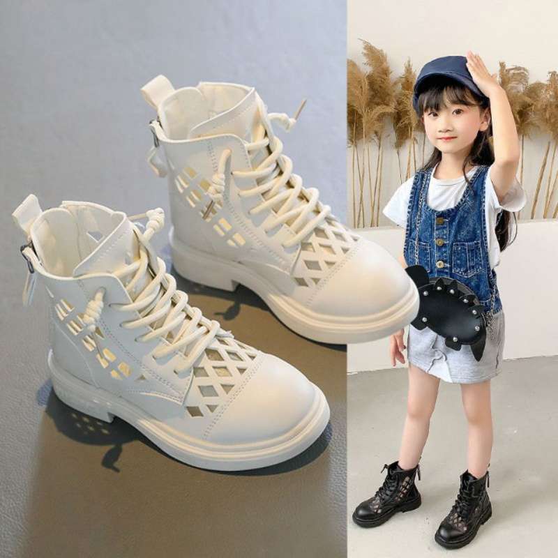 Kinder-Kurzstiefel aus dünnem Netzstoff – Bild 3 | LuxeStyle