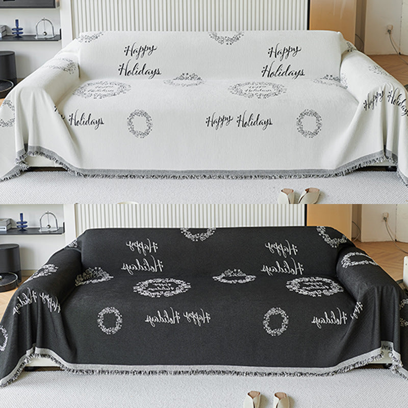 Chenille Sofaüberwurf für alle Jahreszeiten – Ref. CJ-2603030837151627700 – Ansicht 6