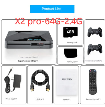 3-in-1 Retro Gaming & Media Box – Ansicht 3