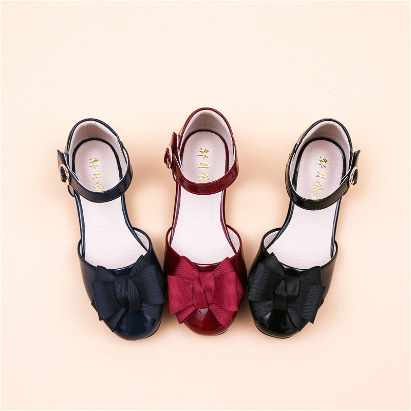 Lackschuhe mit Schleife für Mädchen – Bild 3 | LuxeStyle