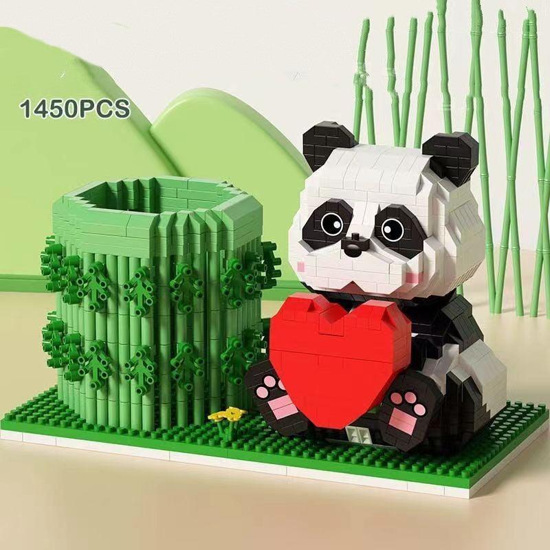 DIY Klemmbausteine Panda Bausatz – Bild 2 | LuxeStyle
