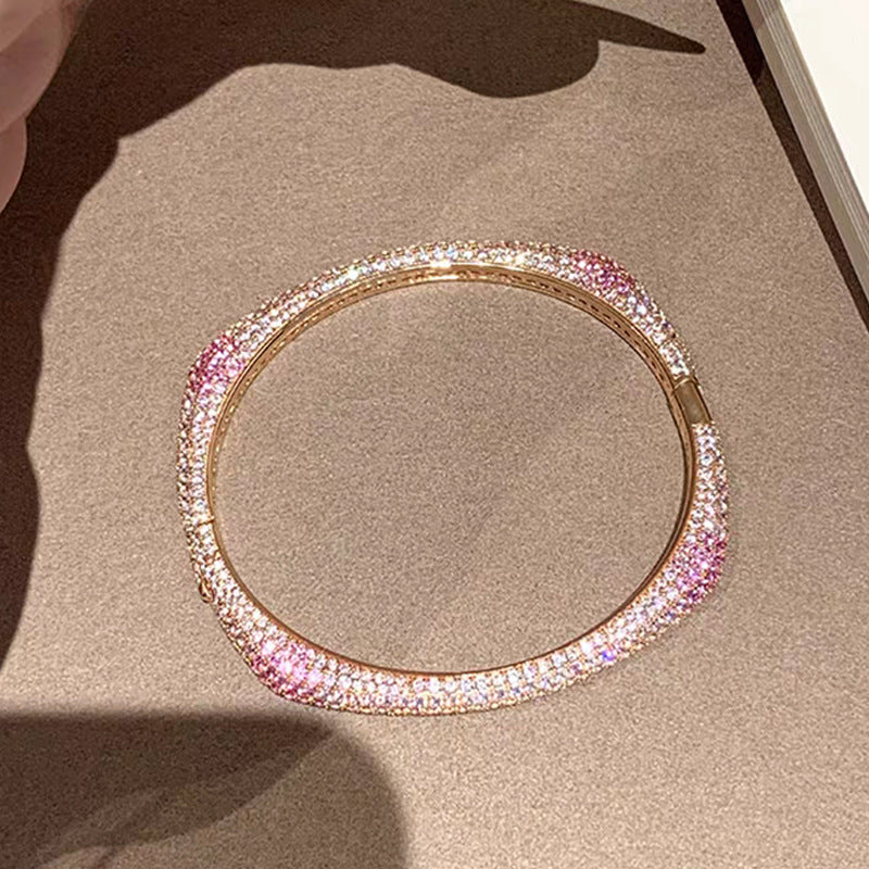 Gradient Armband mit Zirkonia-Pavé – Bild 2 | LuxeStyle