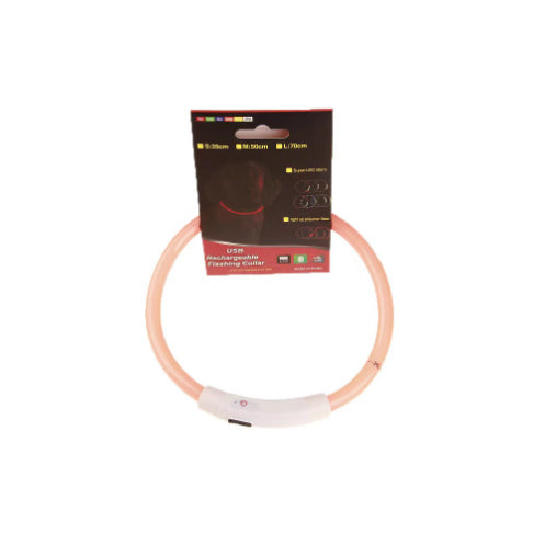 Leuchthalsband für Haustiere – USB-aufladbar