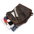 Rucksack aus Crazy Horse Leder für Herren