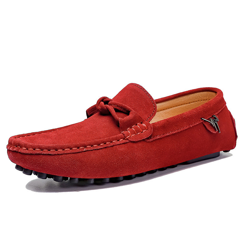Wildleder Slip-on Schuh mit runder Kappe – Bild 4 | LuxeStyle