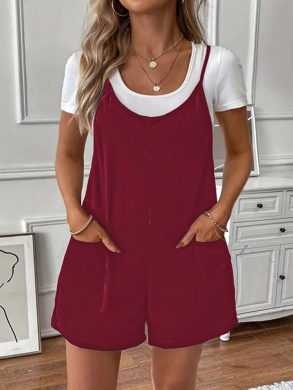 Sommer-Jumpsuit mit Taschen