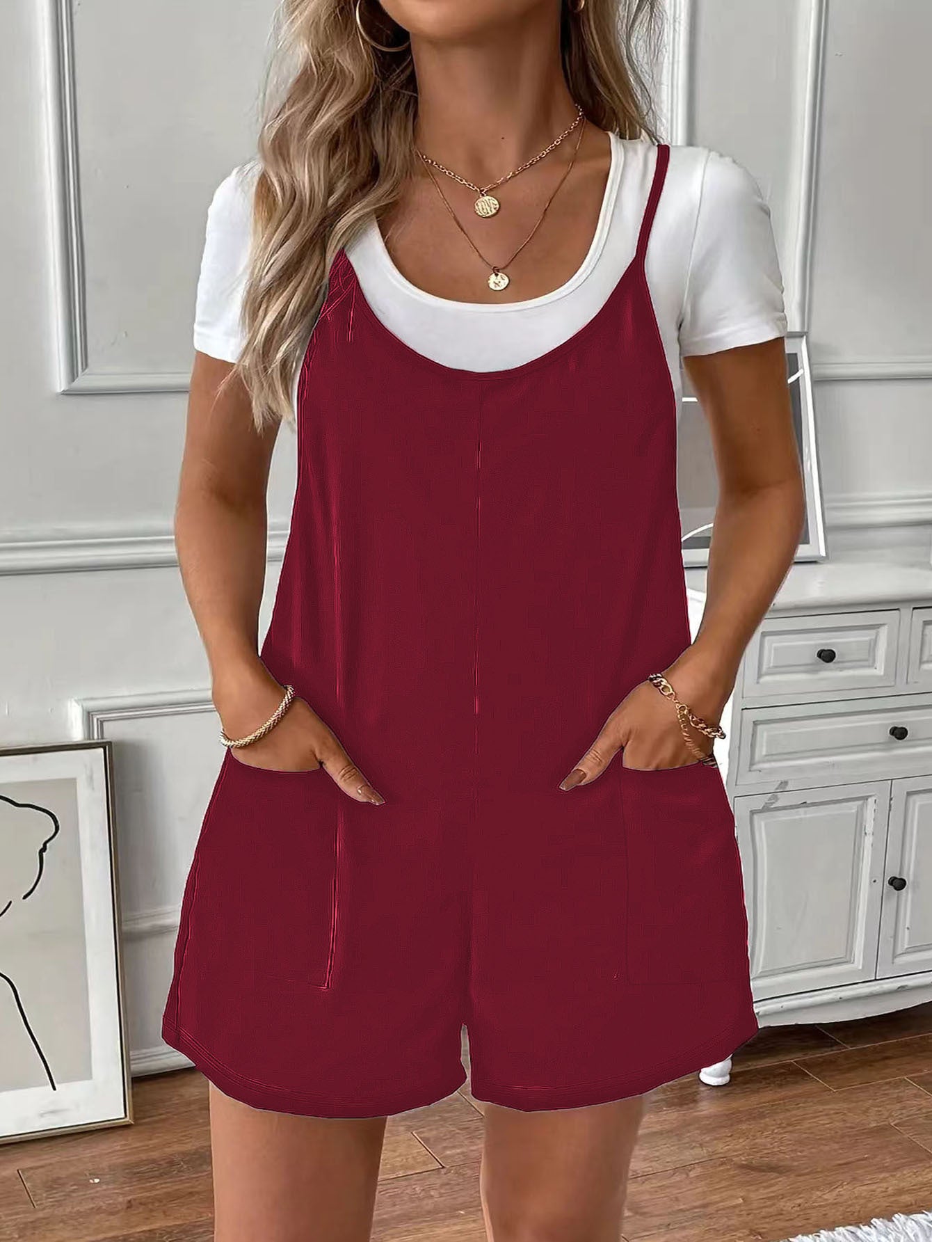 Sommer-Jumpsuit mit Taschen
