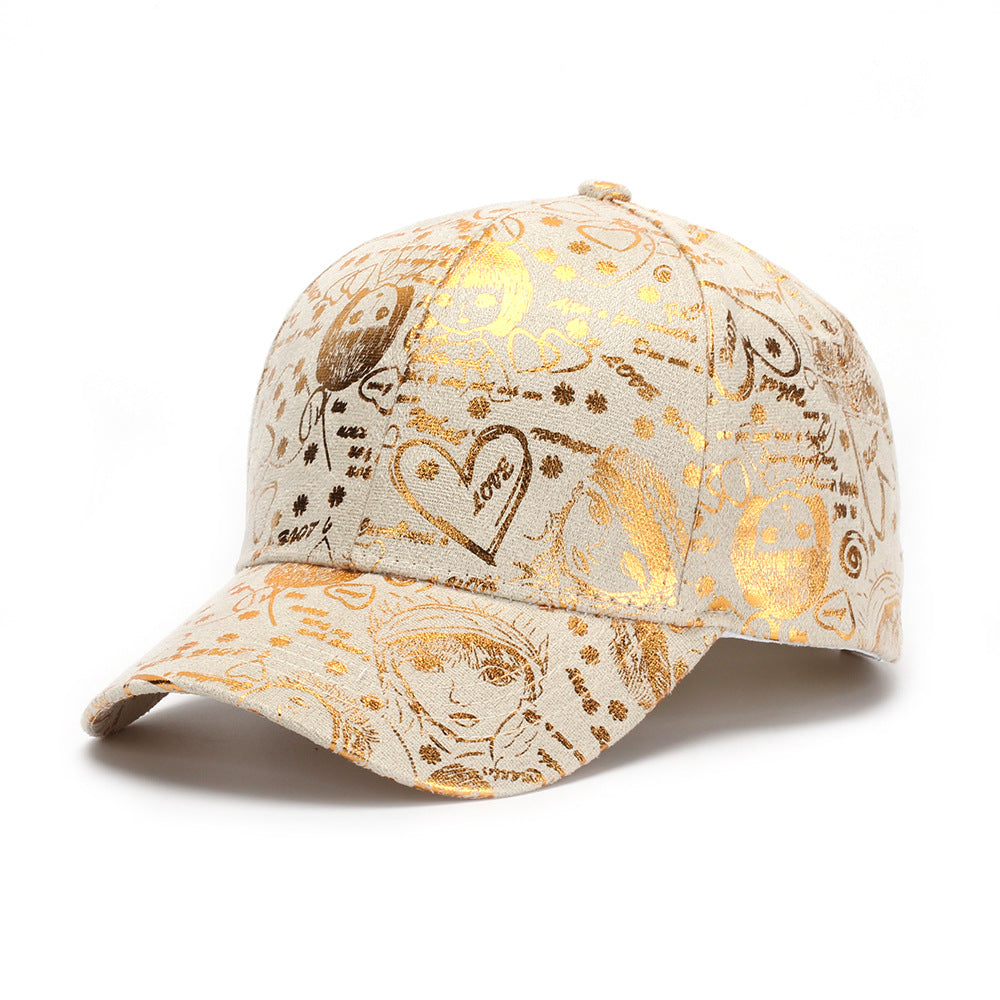 Baseball Cap im Retro-Graffiti-Look