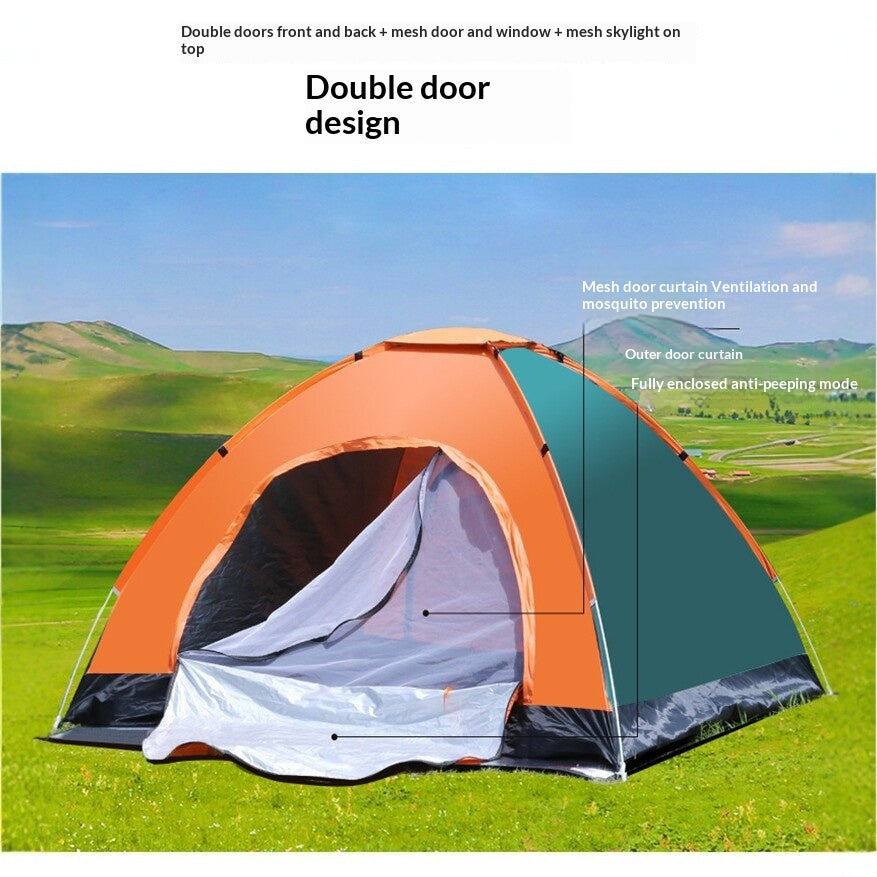 Vollautomatisches Campingzelt für 2 Personen