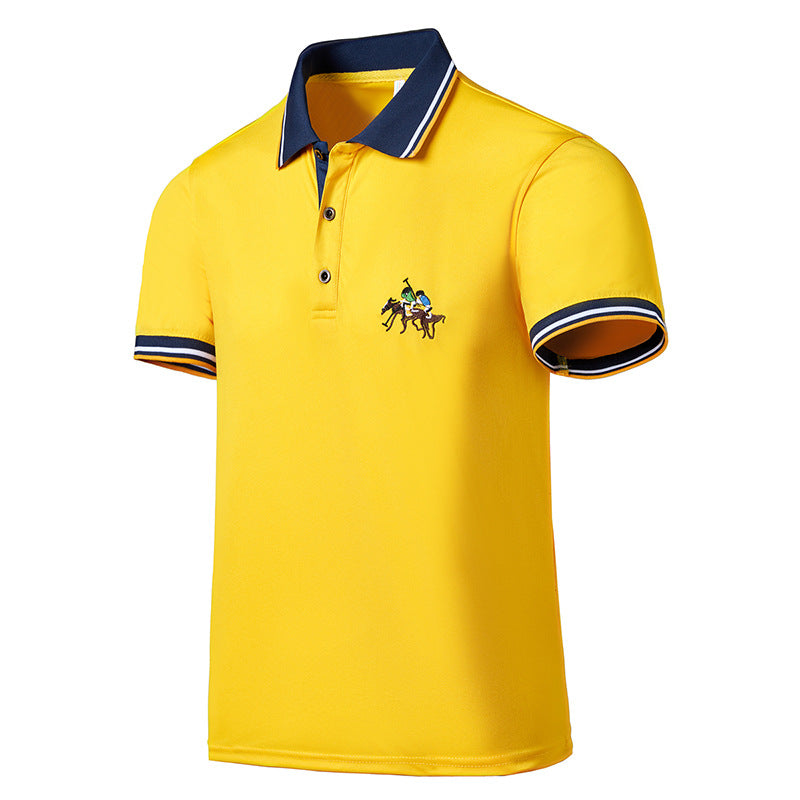 Polo-Shirt mit Stickerei für Herren – Bild 4 | LuxeStyle