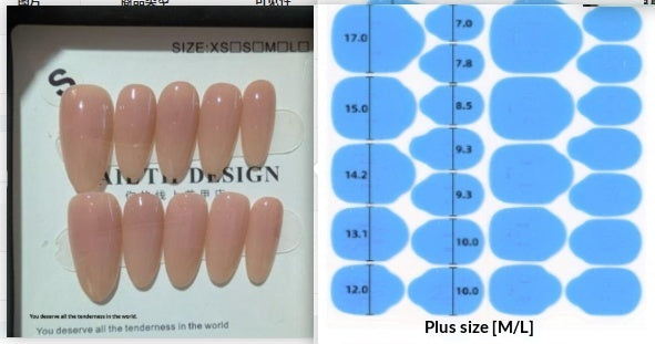 Ombre Handmade Wearable Nails