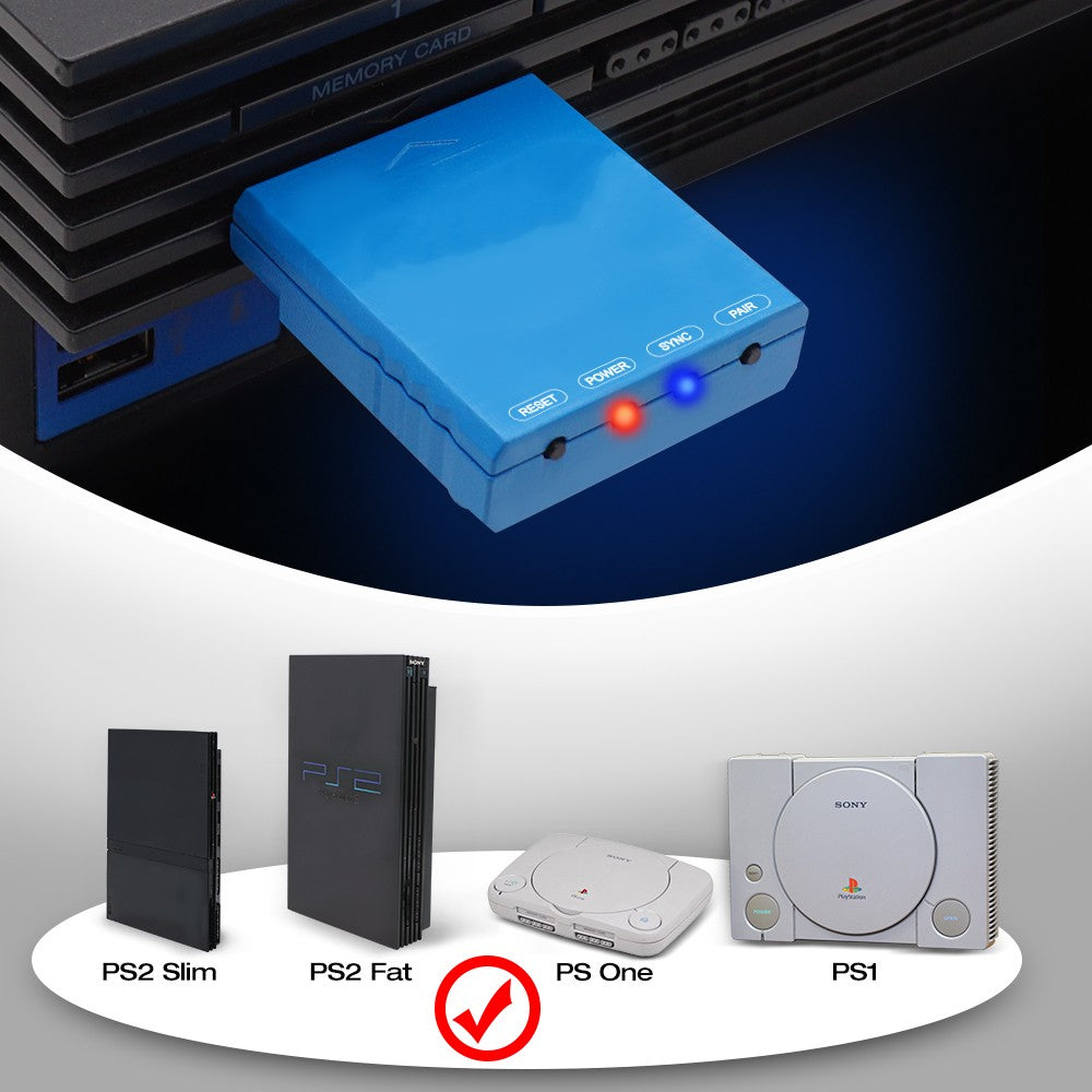 BlueRetro Wireless Controller Adapter für PS1/PS2