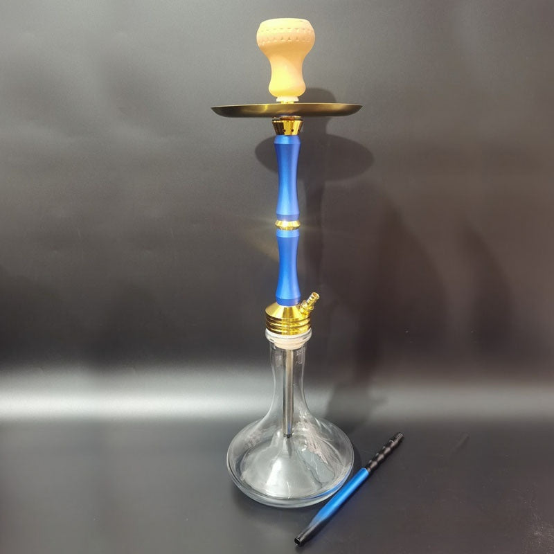 Shisha-Set Bambus-Aluminium-Legierung Elektroplattiert