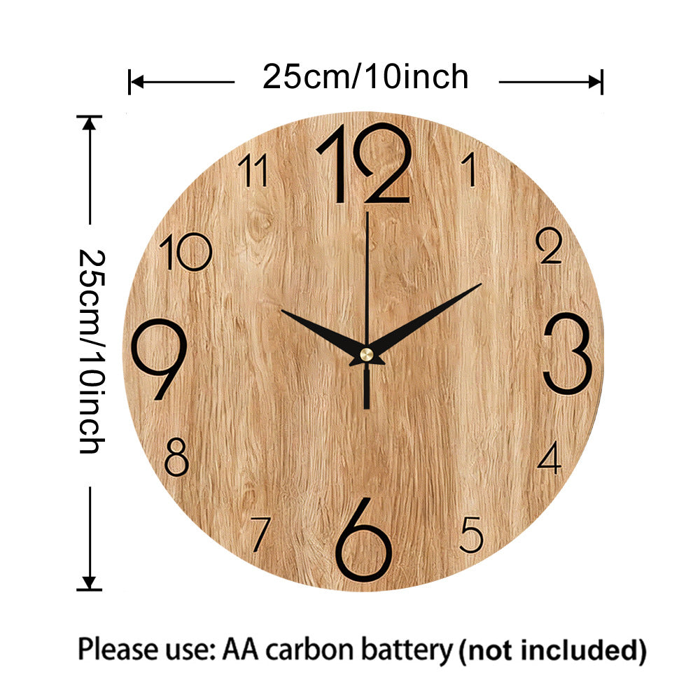 Holz-Uhr