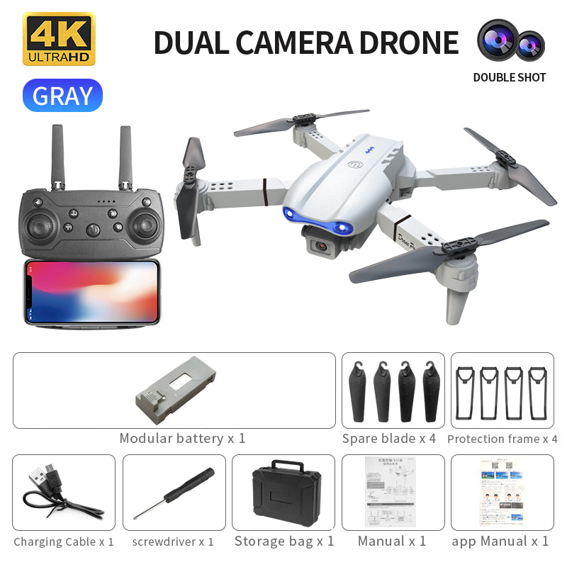 Quadrocopter mit Dual-Kamera und langer Akkulaufzeit