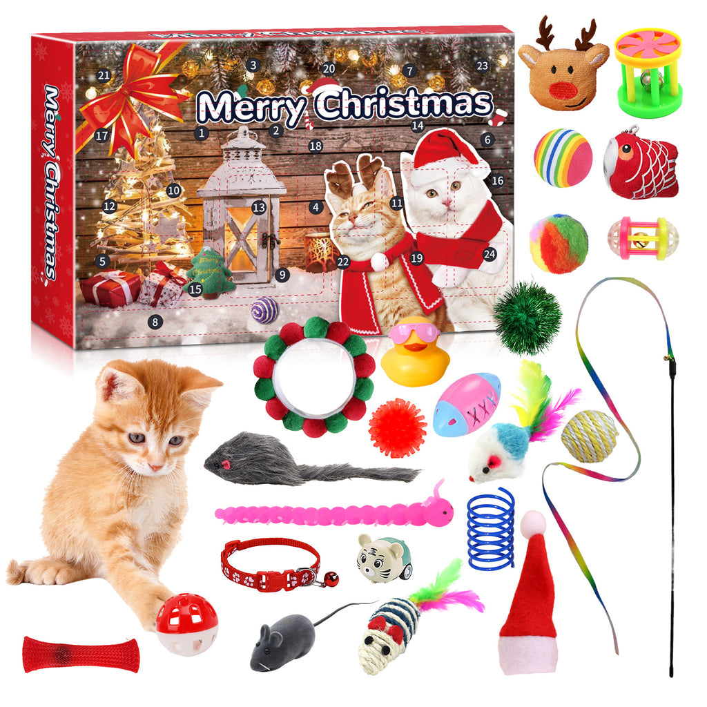 Weihnachts-Countdown Katzen Spielzeug