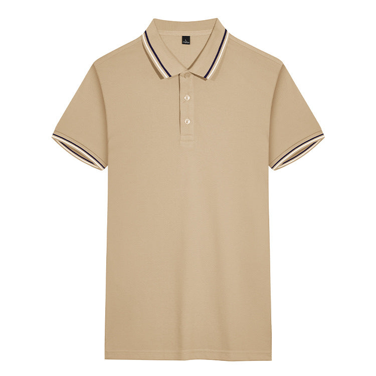 Polo-Shirt Kurzarm Baumwolle – Bild 15 | LuxeStyle