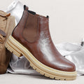 Robuste Worker Boots mit dicker Sohle
